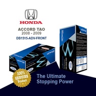 Trestor Brake - Front Brake Pad Advantage [db1515adv] - Honda ACCORD TAO Brv Front Brake Pad