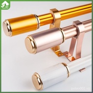 Curtain rod extra thick single rod double rod with accessories curtain track VI3W