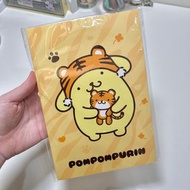 全新 全家 三麗鷗布丁狗 虎年筆記本 小筆記本 橫線 布丁狗 sanrio 新年福袋拆售