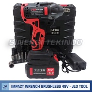 Mesin Bor Pembuka Baut Baterai - JLD Tool 48V Brushless Impact Wrench