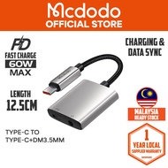 Mcdodo 2 In 1 USB-C To USB-C+DC Audio Adapter (3.5mm) CA5050