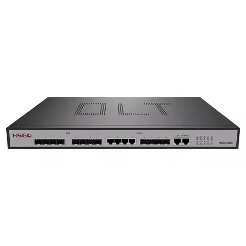 HSGQ-G008 olt gpon 8 ports c320 c300 gepon ftth networking mini gpon olt