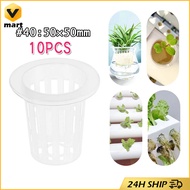 10pcs White Soilless Mesh Plant Grow Pots Net Basket Holder Vegetable Nursery Cup Tray Sponge Hydroponic Colonization Mesh Pot Hydroponic Nursery Net Cup Net Cup Pots White Net Cups Hydroponics