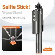 1.96m Phone Selfie Stick Tripod Drop Auto Open Stabilizer Bluetooth Remote Live Handphone Stand