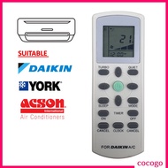 Daikin - Replacement For Daikin Air conditioner Air-Cond Remote Control (DG-01)