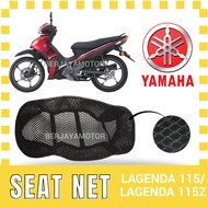 YAMAHA MOTOR SEAT NET LAGENDA 115 LAGENDA 115Z BLACK HITAM JARING SARUNG KUSYEN SEAT COVER NETT UNIV