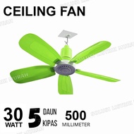 Portable Hanging Fan / Ceiling Fan 40 Watt Helifan/ - 5 Blades