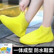 Waterproof Shoe Cover High Elasticity Men Women Thickened Travel Portable Rain Shoe Cover Rainy Day 