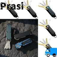 PRASI Keys Fob with Clip, Holds 2-6 Keys Modern Key Organizer,  Multi-function with Screwdriver Meta