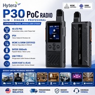 Hytera P30 PoC Walkie Talkie | 4G LTE Radio Dua Hala MCMC SIRIM IP54 Type-C Ready Stock 网络对讲机 马来西亚现货