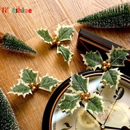 Christmas Tree Berry Leaf Decoration Simulation Gift Box Decoration Patch Christmas Ornaments