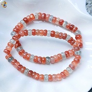Premium Grade Arusha Sunstone Abacus Rondelle Bracelet