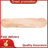 8Inch 8-Layer Maple Blank Double Concave Skateboards Natural Skate Deck Board Skateboards Deck Wood 