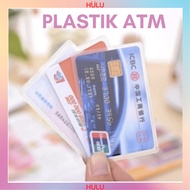 ATM SIM KTP Card Plastic Anti-Scratch Card Protective Cover Plastic ATM Credit Card