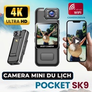 (OfficialStoreHCM) 60FPS Quality Handheld Mini Vlogging Camcorder, Super Compact Wireless Camera
