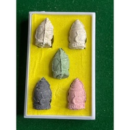 Luang Pu Hong Phrom Panno Phaya Phali Powder Texture Year 2001 Celebrating Auspicious 88