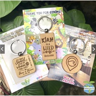 Personalized Wooden Keychain