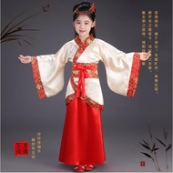 2026儿童汉服男幼儿弟子规表演服古装女汉服装小学生班服Chinese Traditional Hanfu Child Clothing Kids Boy Performance Costume Gi
