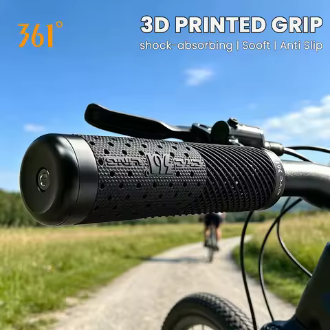 Bike MTB 3D Grips 361 Degrees 3D Printed Grips Bicycle Handlebar Cover Ultralight Soft MTB Handles C