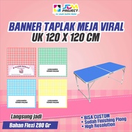 JDM Project - 2 in 1 tablecloth banner for sale | Sales banner | Table banner | Table banner
