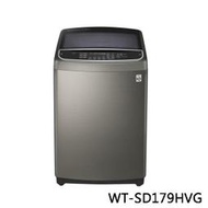 LG 樂金 第3代DD變頻直立式洗衣機 WT-SD179HVG 17公斤 不鏽鋼銀 原廠保固 黑皮TIME