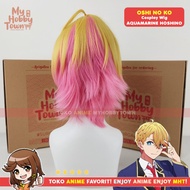 Wig Cosplay Anime Oshi no Ko : Aquamarine Hoshino Rambut Palsu