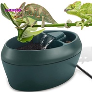 Reptile Chameleon Cantina with Snacks Trough, Drinking Fountain Water Dripper for Amphibians Insects