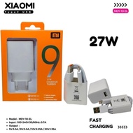 CHARGER XIAOMI 27W USB TYPE C ORIGINAL TURBO FAST CHARGING