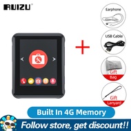 RUIZU เครื่องเล่น MP3ใน X85 MP4พร้อมลำโพงในตัวเครื่องเล่นเพลงไม่สูญเสียข้อมูล HIFI เล่นเพลงกีฬาเครื่
