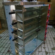 Wth-6P Gas Rotisseries Oven - Mesin Pemanggang Ayam Bebek Sistem Putar
