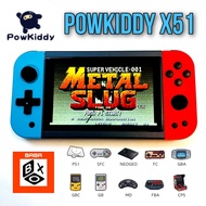 Powkiddy X51 power 5” handheld games retro console emulators station x51 掌机