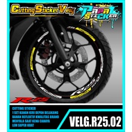 R25 Rim STICKER CUTTING STICKER Rim CUTTING Variation R25 Tire Trim/VELG 02