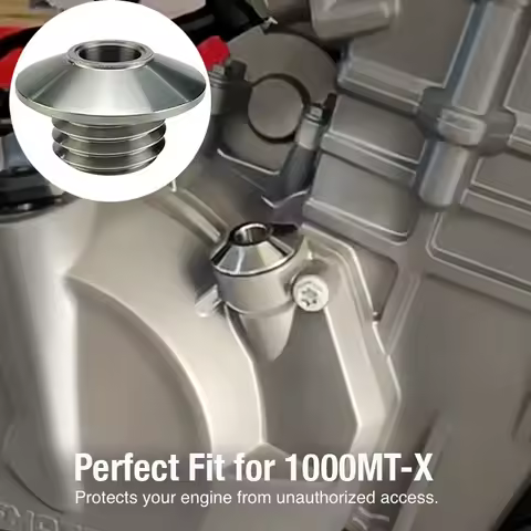 For CFMOTO 1000MT-X 1000 MTX Motorcycle Engine Oil Filler Cap Anti Theft Stainless Steel Oil Filler