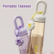 Water Cup Portable Car-mounted Plastic Water Cup Student Hand Cup Large-capacity B8i3