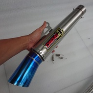 Daeng sai4 Exhaust Muffler only inlet 51mm Conical Daeng sai4 pipe open for all big Elbow motorcycle