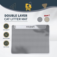 EZPET🐱 Cat Litter Mat Cat Litter Filter Mat Cat Litter Box Pasir Tandas Kucing Cat Litter Pad Carpet