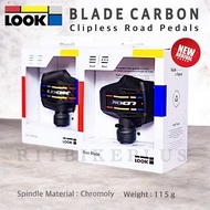 New2026 บันไดจักรยาน LOOK รุ่น Blade Carbon Clipless Road Pedals พร้อมคลีท