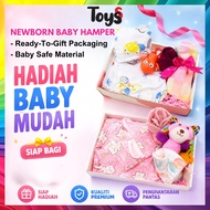 Toyss Box Gift Set Newborn Baby Clothing Barang Baby Newborn Perempuan Baby Box Hamper Box Gift  Bab