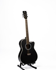 Slick Acoustic guitar for sale QAG 39M Matte Finish w/ 4way Equalizer Pick up and Freebies
