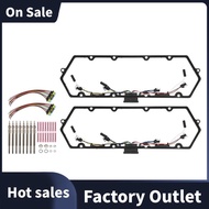 Glow Plug Harness Set Valve Cover Gasket Kit F81Z-6584-AA F4TZ-12A342- F81Z6584AA for  7.3L  99-03