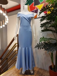 CHA LADIES GOWN WEDDING BRIDESMAID NINANG FORMAL MAXI WOMENS DRESS