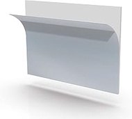 PIAOLGYI Replacement Shelf for IKEA Detolf, Acrylic Rectangle Extra Shelves Accessories Compatible with IKEA Detolf Glass Cabinet,11" x 15"x 1/3" Thick (8mm)