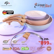 Steincookware Stein Star Pan 5In1 / Stein Cosmo Pan Free Sabut Nylon
