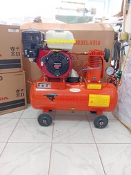 Kompresor MUSTANG 1/4HP Bensin|Mesin HONDA GP 160|Selang10M|TambalBan