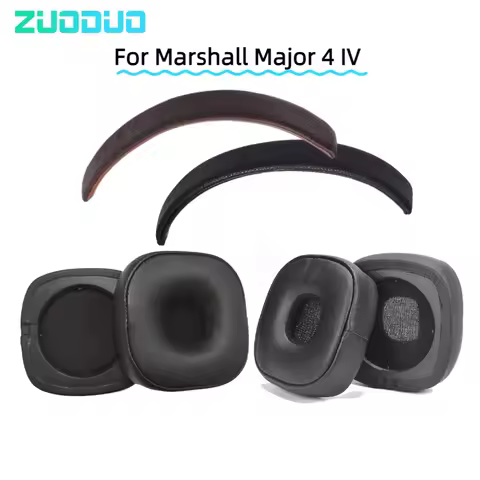 ZUODUO Replacement Ear pads ear cushion cover or Headband for Marshall Major 4 IV Wireless Gaming He