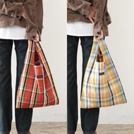 全新 Beams Japan tote bag 格仔手挽袋