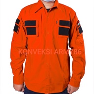 KEMEJA 511 ORANGE TACTICAL SHIRT