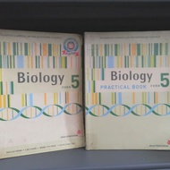 [PRELOVED] (TextBook/Practice Book) KBSM Buku Teks Biology and Practical Book-Form5 (2in1)
