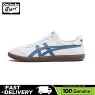 【100% Genuine】Onitsuka Tiger Tokuten white blue Mens and womens sports shoes casual shoes