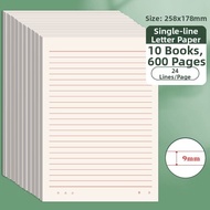 QIANBENHUI | Simple Design Letter Paper for Writing and Application